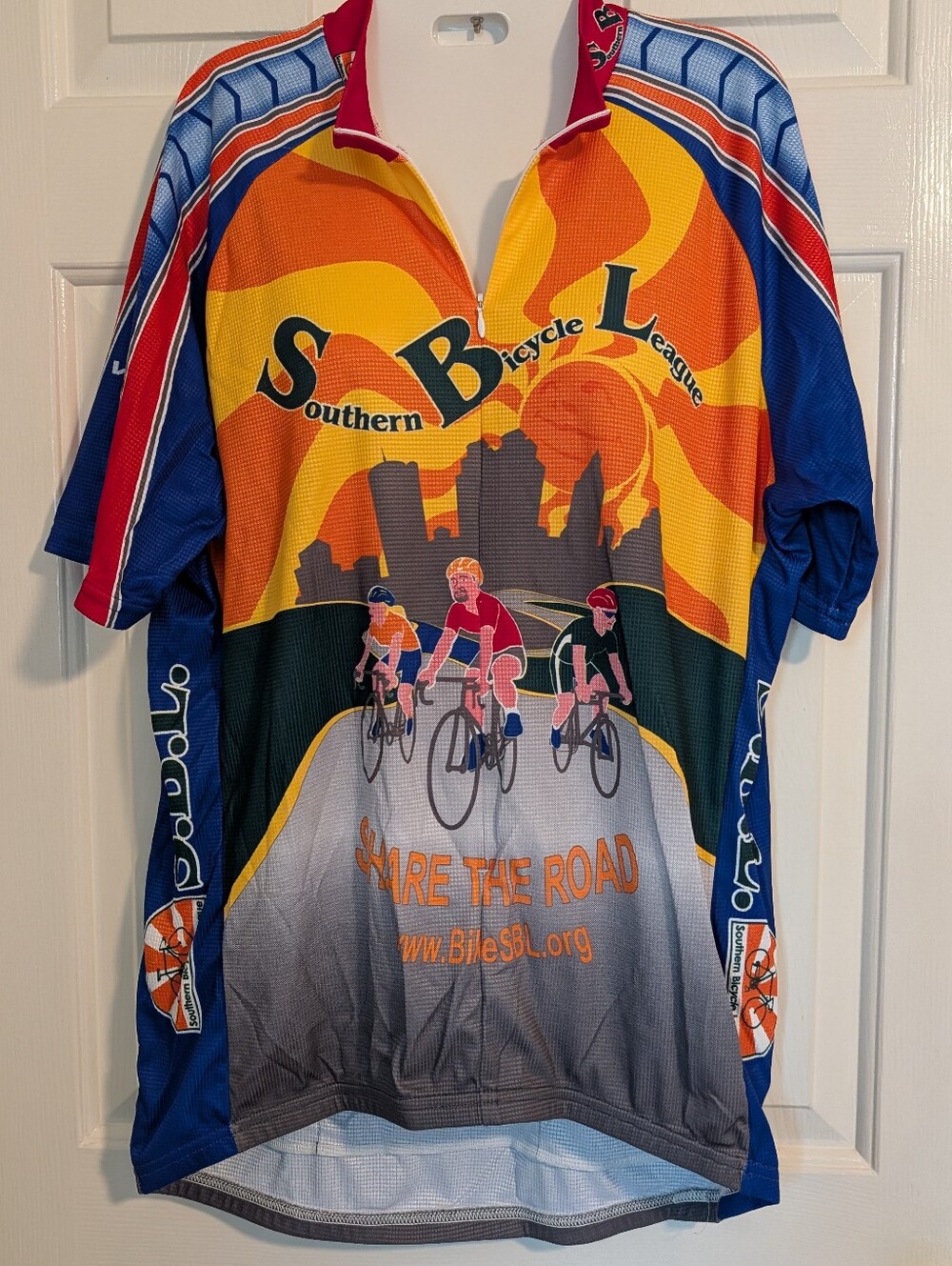 Voler  CYCLING SHIRT 2XL..100 Percent Polyester. Zip Front
